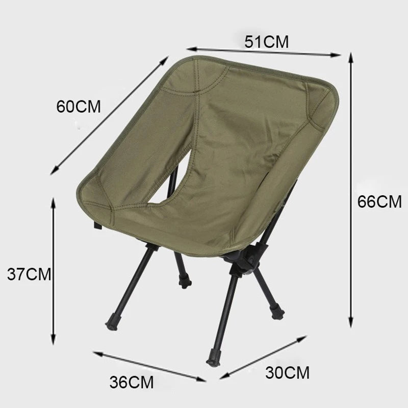 Ultralight Portable Folding Chair Outdoor Camping Detachable Fishing Chair Gardren Furniture Beach BBQ Hiking Picnic Seat LeCoinChaise