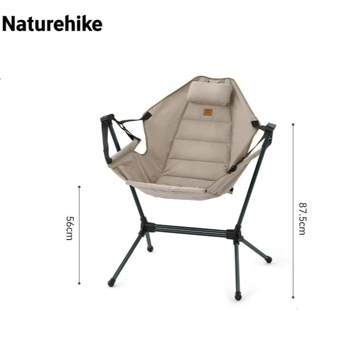 Chaise à balancier confortable naturehike lecoinchaise