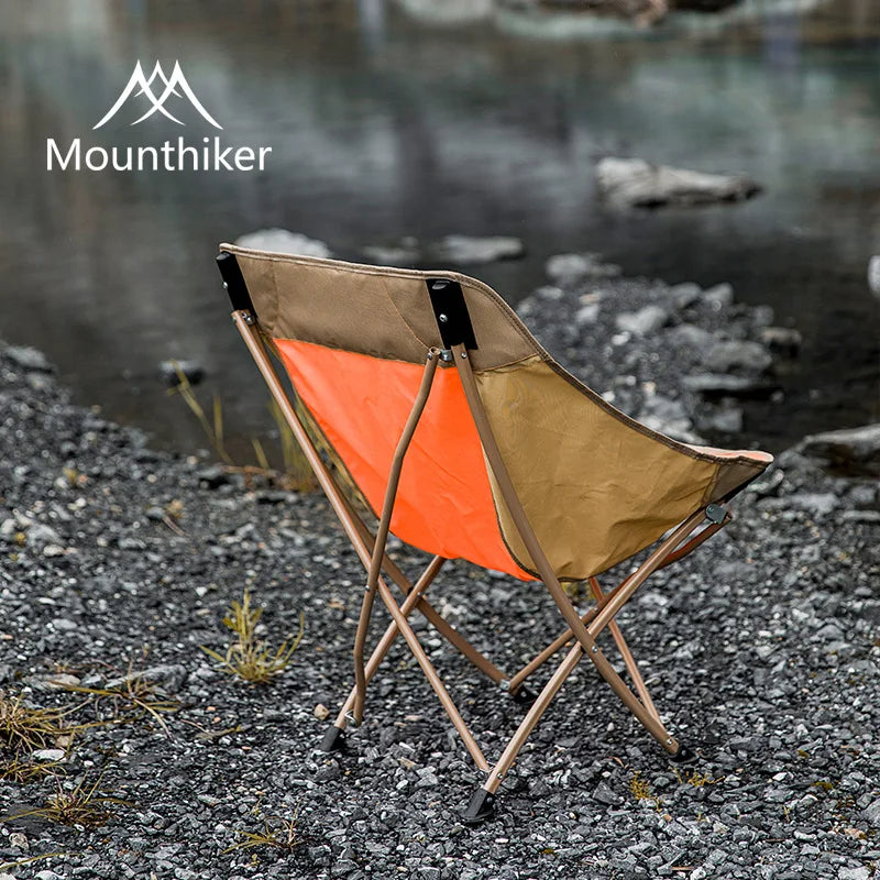 Chaise pliante de camping MOUNTHIKER vue de dos - LeCoinChaise
