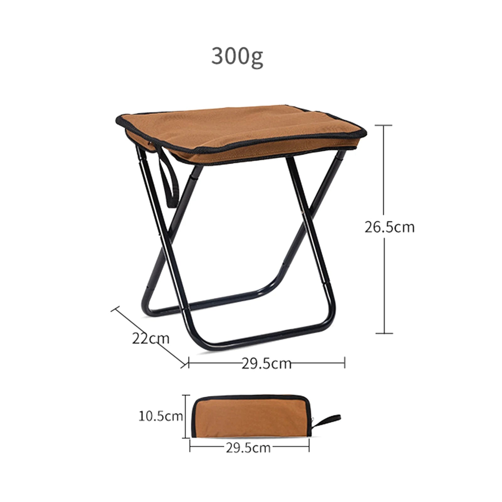 a chair with a clock on it
