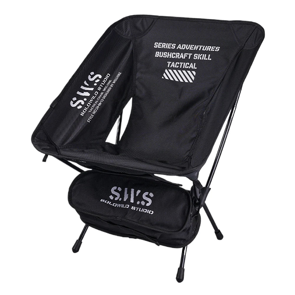 chaise pliante pas cher noir compacte trasnportable lecoinchaise