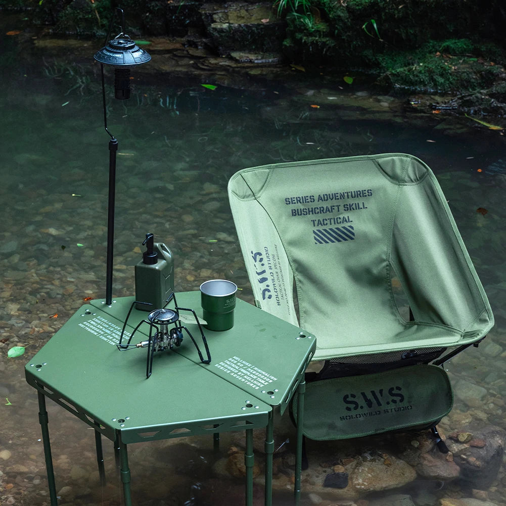 Ultralight Folding Chair Oxford Cloth Foldable Camping Chair Detachable Collapsible BBQ Chair for Outdoor Camping Hiking Fishing LeCoinChaise