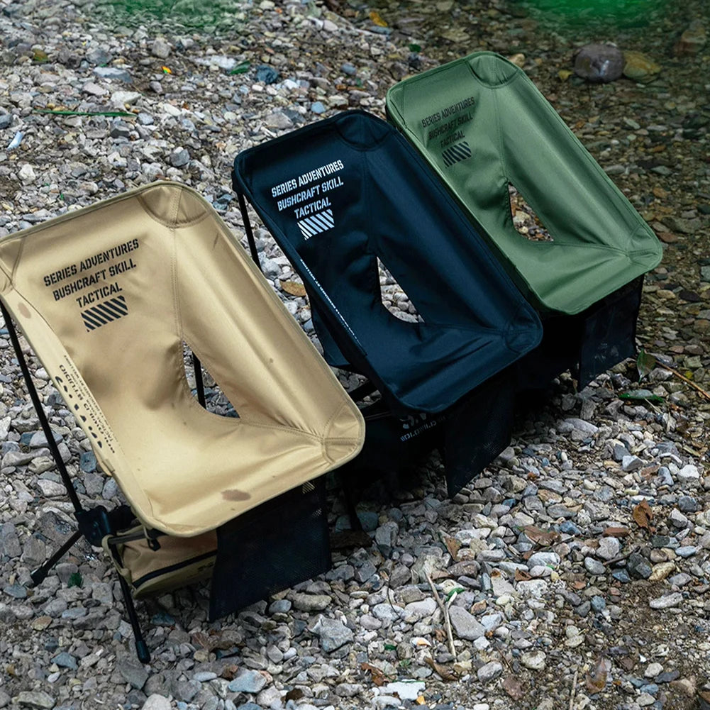 Ultralight Folding Chair Oxford Cloth Foldable Camping Chair Detachable Collapsible BBQ Chair for Outdoor Camping Hiking Fishing LeCoinChaise