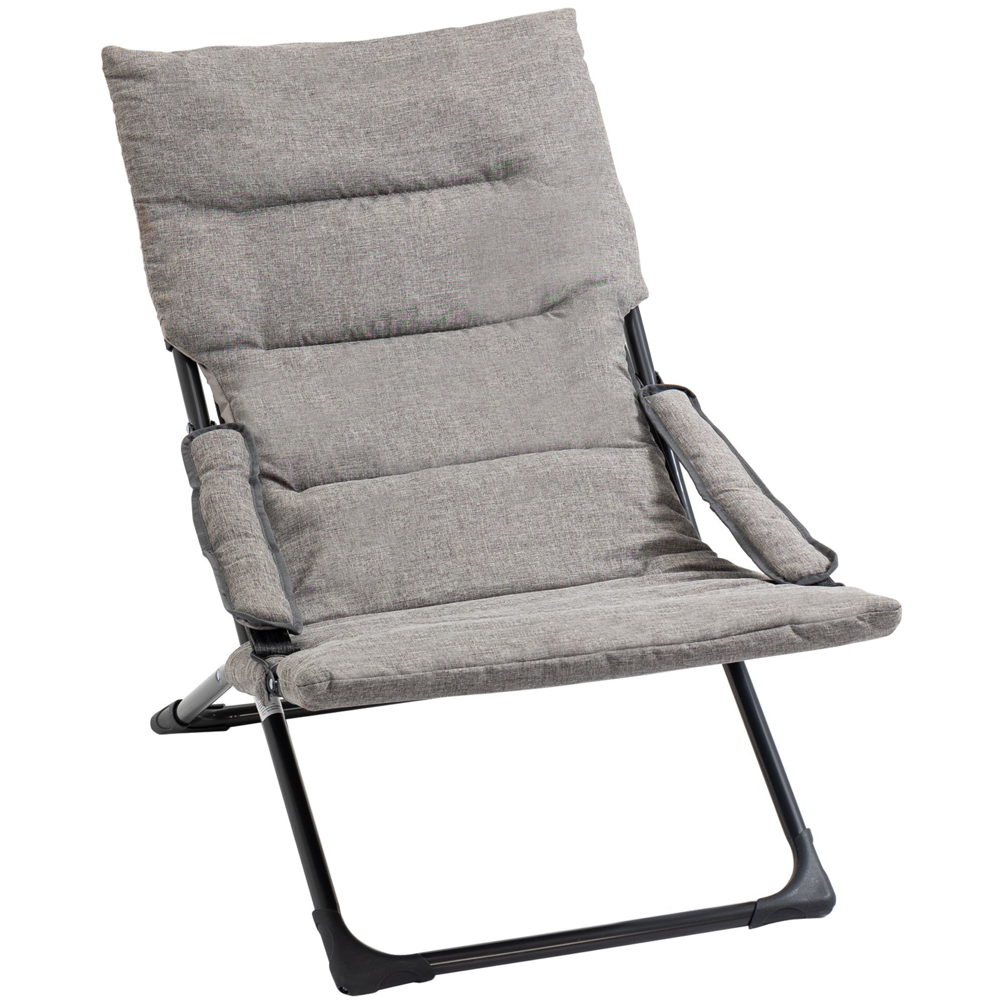 Chaise pliante confortable avec dossier rembourré lecoinchaise