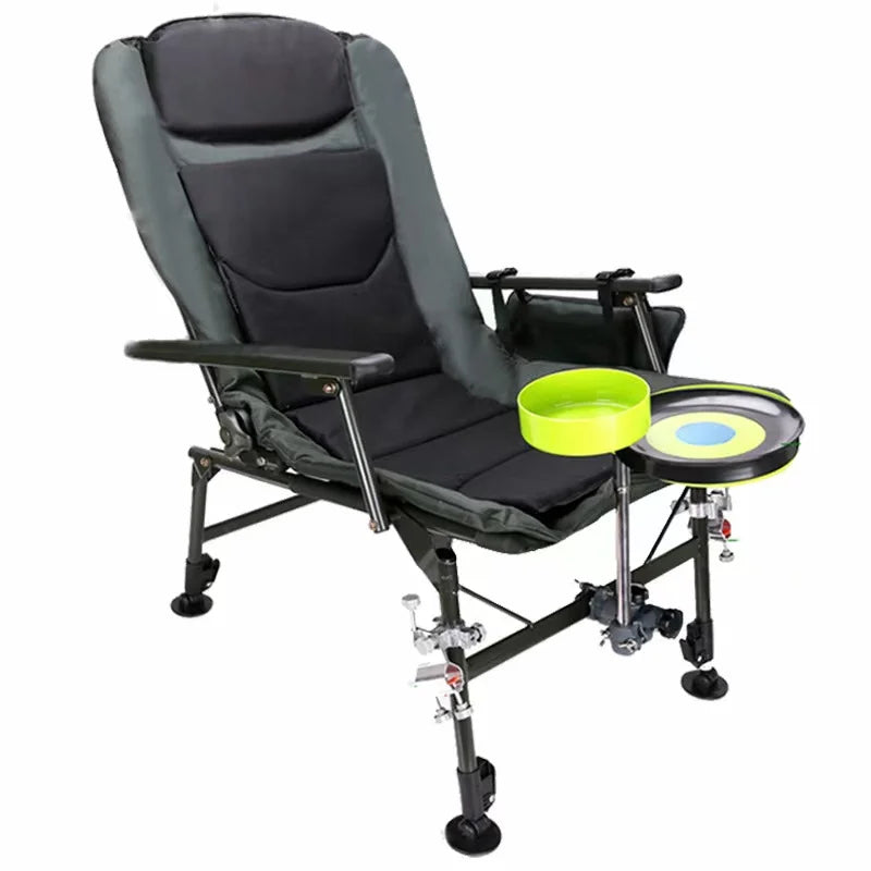 Fauteuil de jardin ultra-confortable avec mini table intégrée - LeCoinChaise