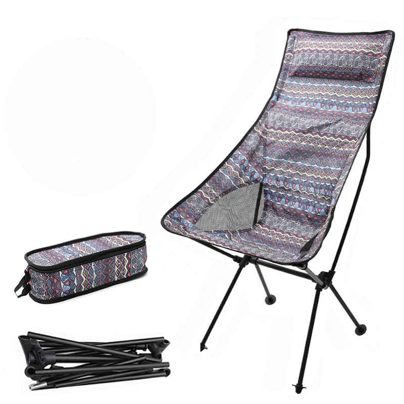 Chaise pliante de camping HOORU tout confort - LeCoinChaise