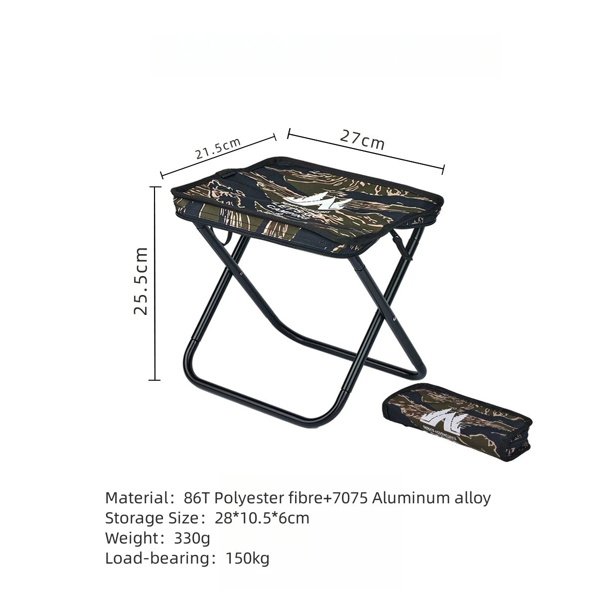 Outdoor Camping Folding Stool Portable Lightweight Pocket Stool Sketching Chair Foldable Chair Picnic Travel Small Stool New - LeCoinChaise