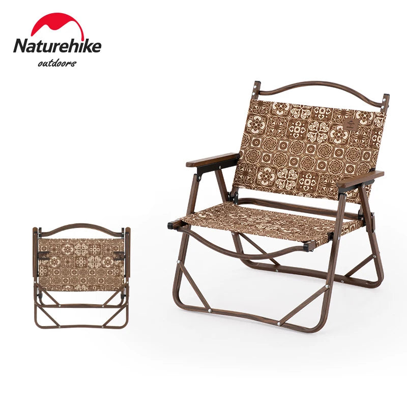 Chaise pliante de camping NATUREHIKE en bois - LeCoinChaise