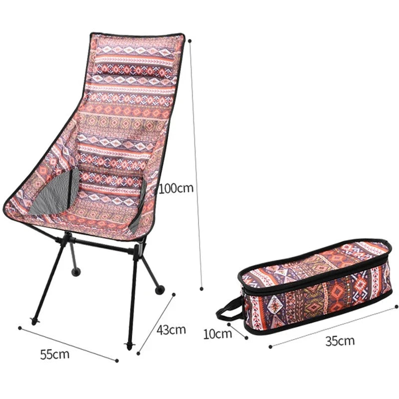 Chaise pliante de camping HOORU tout confort poids et dimensions - LeCoinChaise