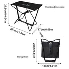 Tabouret pliant de camping VAKIND pratique et léger - LeCoinChaise