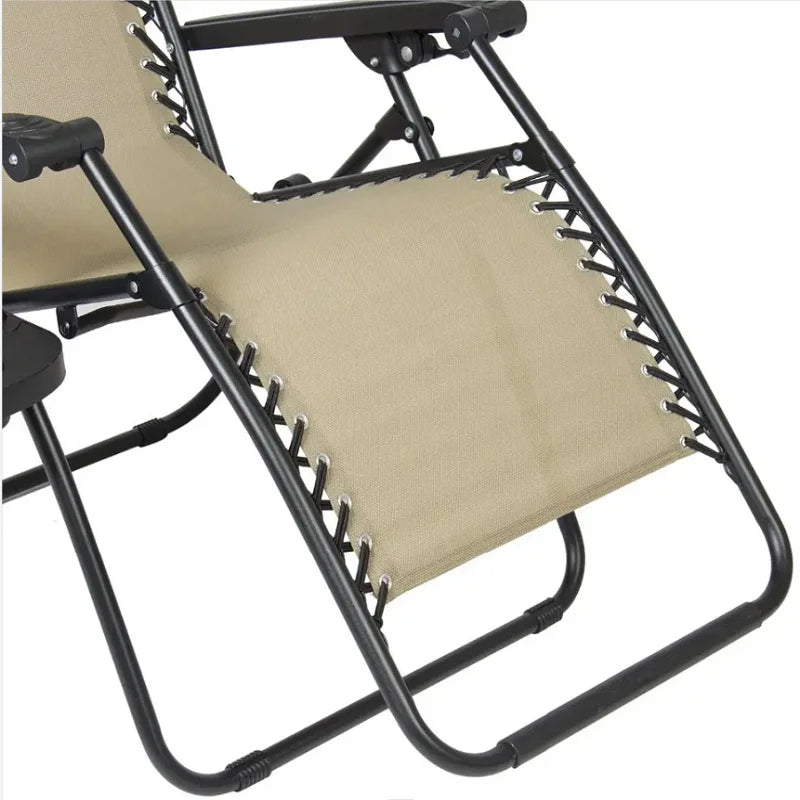 Chaise longue de plage pliante avec pare-soleil - LeCoinChaise