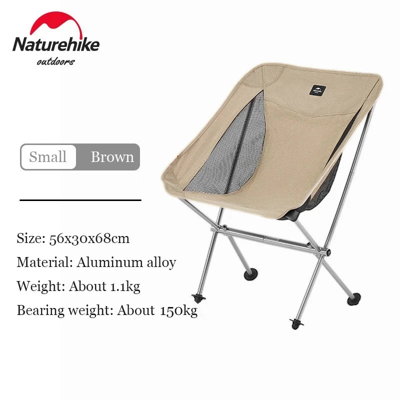 Chaise pliante de camping NATUREHIKE poids et dimensions modèle kaki- LeCoinChaise