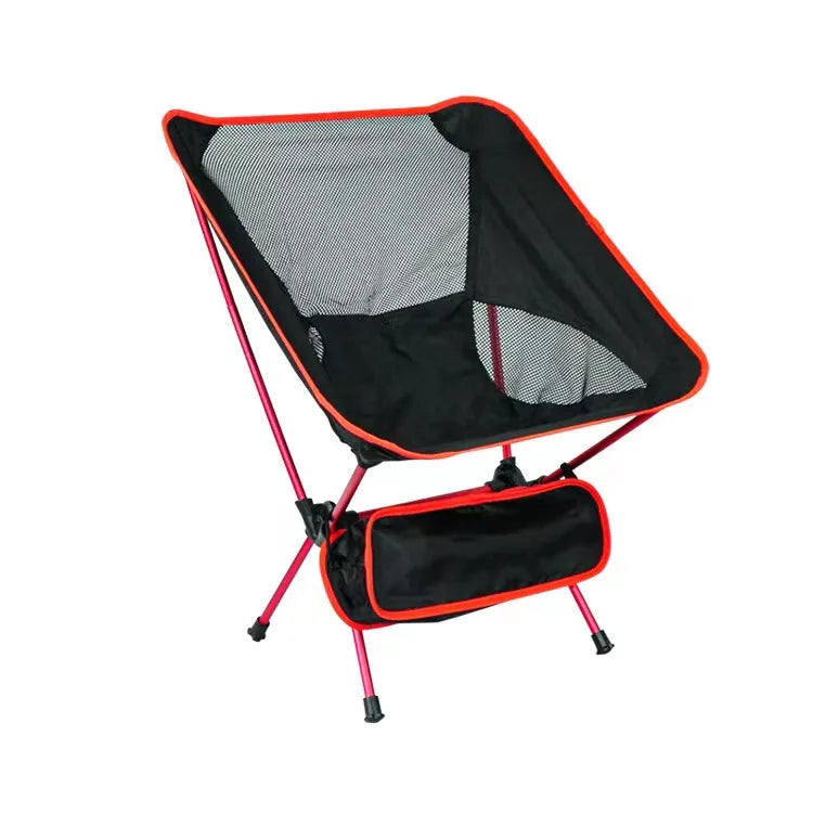 Chaise de plage pliante ultral-légère (900g) DUTRIEUX rouge - LeCoinChaise