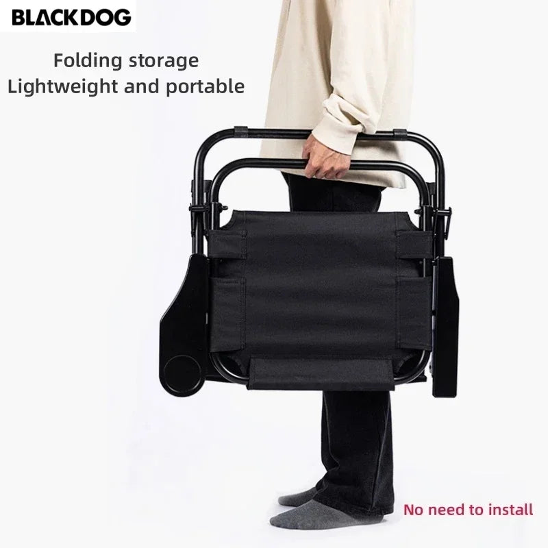 Chaise pliante BLACKDOG ultra-pratique LeCoinChaise démonstration transport