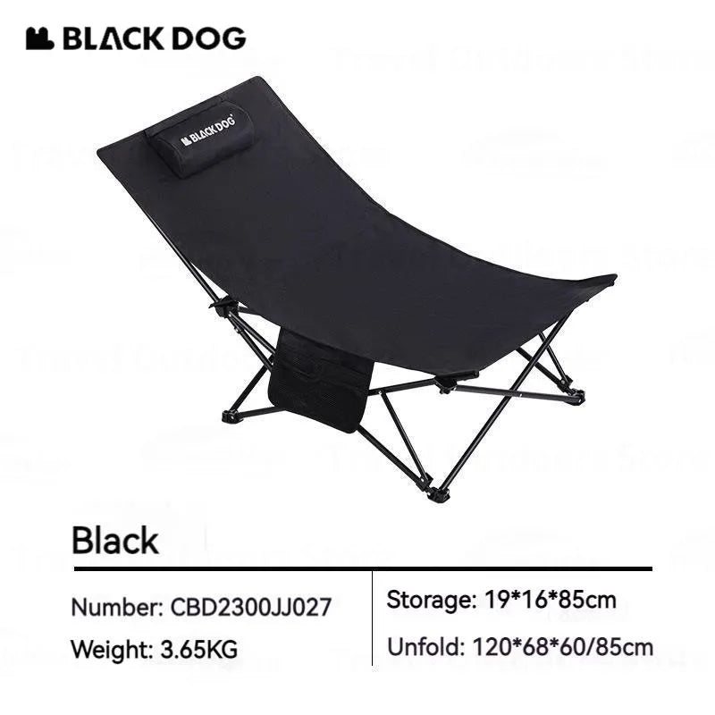 Chaise longue pliante BLACKDOG ultra-portable caractéristiques à connaître- LeCoinChaise