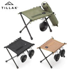 Tillak Outdoor Camping Backpack Hiking Little Mazar Lightweight Aluminum Alloy Folding Lightweight Stool Tactical Mazar - LeCoinChaise