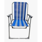 Chaise pliante de plage rayée portable - LeCoinChaise