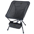 Chaise de plage pliante DEEREST ultra-légère (1.3 kg) noire - LeCoinChaise