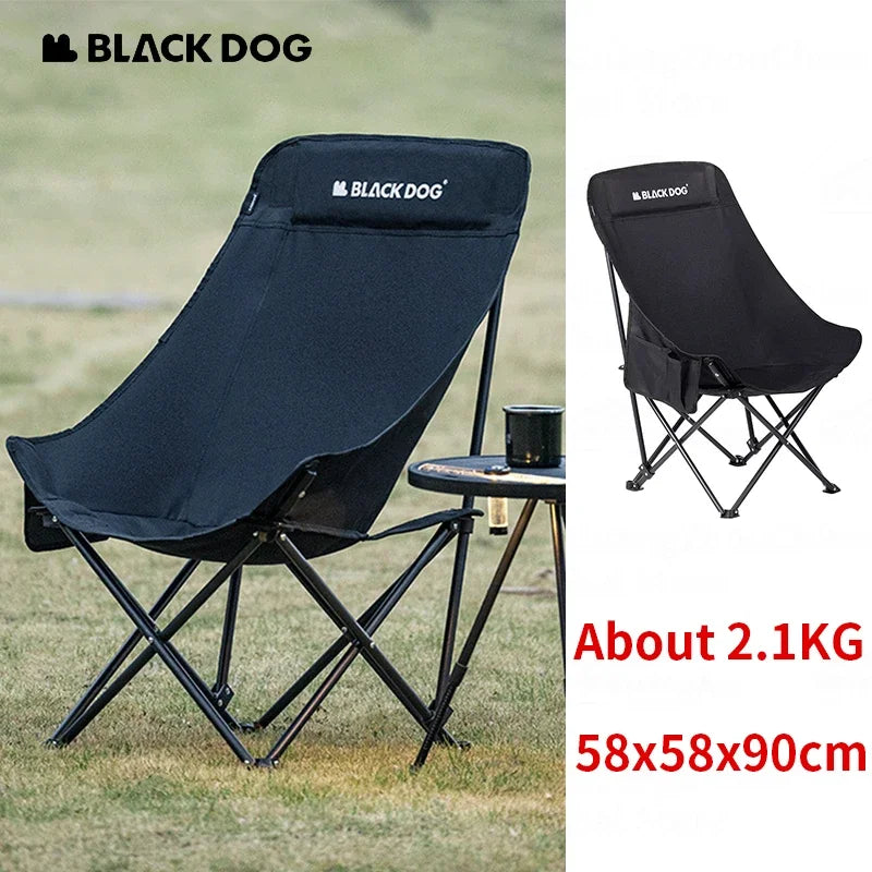 Chaise pliante de camping BLACKDOG confortable - LeCoinChaise