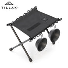 Tillak Outdoor Camping Backpack Hiking Little Mazar Lightweight Aluminum Alloy Folding Lightweight Stool Tactical Mazar - LeCoinChaise