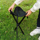 652F Camping Stool Folding,19.29-inch Tall Lightweight 3 Legged Tripod Camp Stools Portable for Backpacking Hiking Hunting - LeCoinChaise