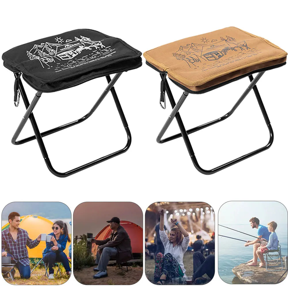 Mountainhiker Camping Portable Folding Stool Ultralight AluminiumAlloy Storage Chair MIni Fishing Chair Outdoor Picnic Furniture - LeCoinChaise