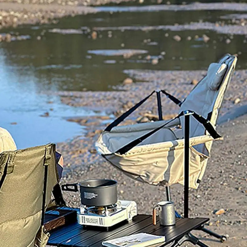 Chaise longue à bascule pliante pour le camping - LeCoinChaise