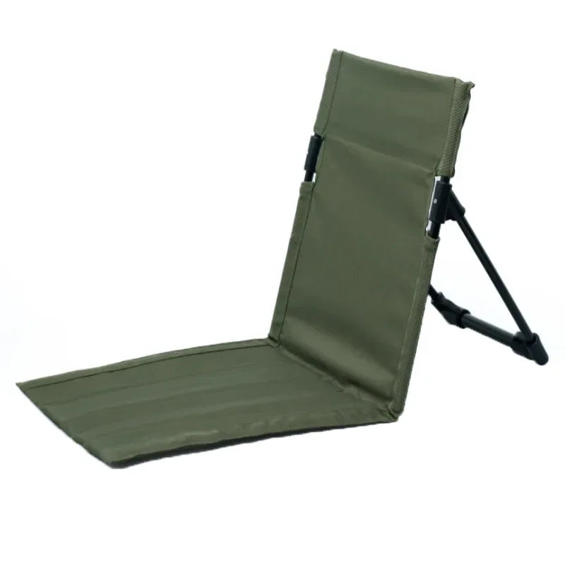 Chaise longue de plage plainte ultra-légère et pratique verte - LeCoinChaise