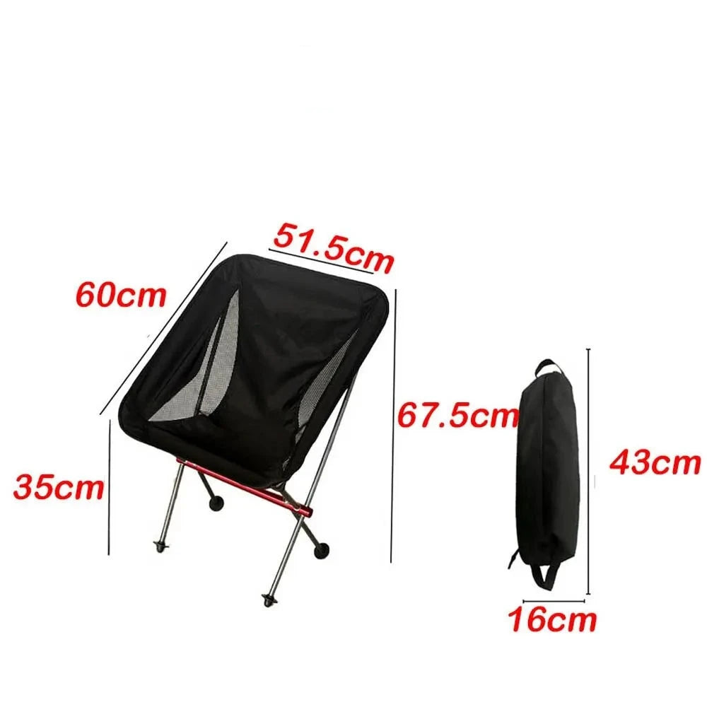 Chaise pliante de camping JOHN&COO tout confort - LeCoinChaise