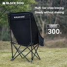 Chaise pliante de camping BLACKDOG confortable - LeCoinChaise