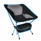 Chaise de plage pliante ultral-légère (900g) DUTRIEUX bleue - LeCoinChaise