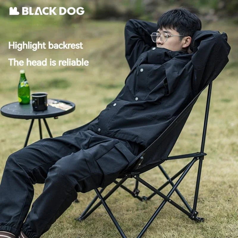 Chaise pliante de camping BLACKDOG confortable - LeCoinChaise