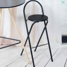 Folding Bar Chair Home Kitchen Bar Chair Cashier Chair Leisure Chair Folding Chair Bar Chair High Stool Terrace High Chair Home LeCoinChaise