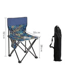 Chaise pliante ultra-légère pour la plage avec accoudoirs - LeCoinChaise