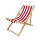 Chaise pliante de plage AOLIVIA en bois style rétro - LeCoinChaise