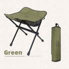 Outdoor Camping Folding Stool Portable Fishing Chair Aluminum Alloy Chair Lightweight Queuing Mini Bench Four Legged Stool New - LeCoinChaise