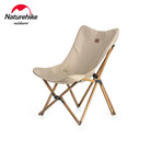 Chaise pliante de camping NATUREHIKE ultra-légère en kaki - LeCoinChaise