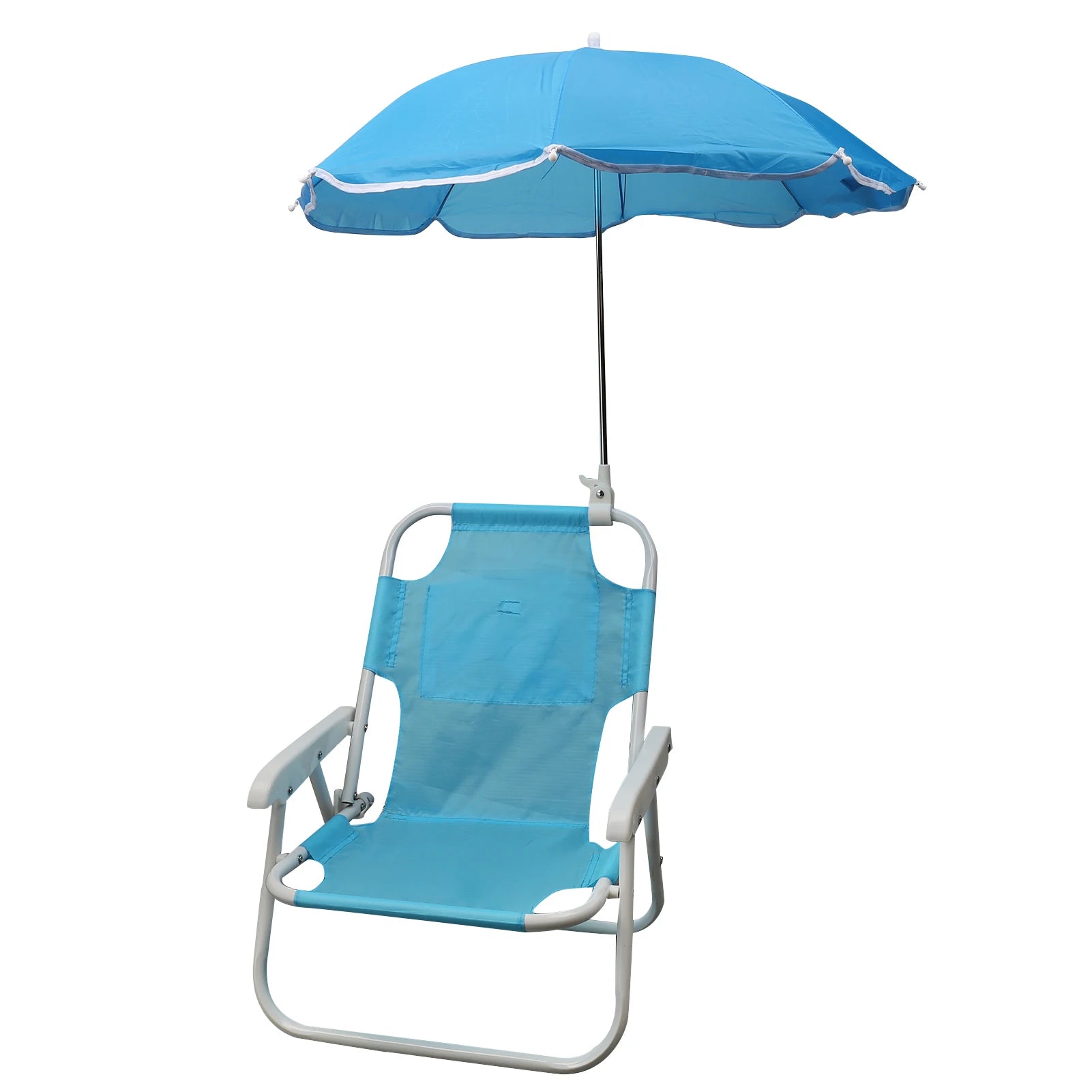 Chaise pliante avec parasol intégré pour la plage - LeCoinChaise