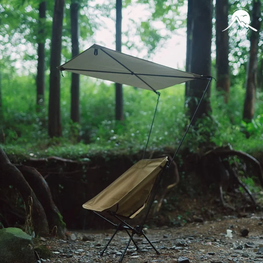 Chaise pliante de camping avec parapluie intégré - LeCoinChaise