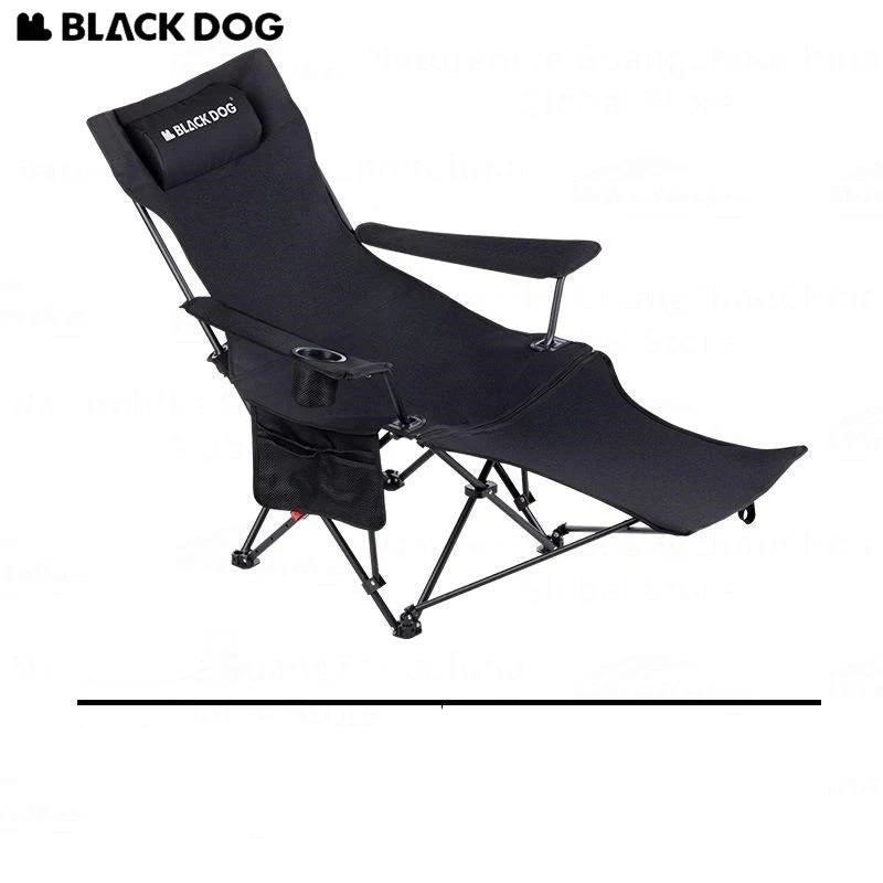 Chaise longue pliante de camping BLACKDOG - LeCoinChaise