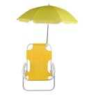 Chaise pliante avec parasol intégré pour la plage - LeCoinChaise