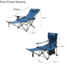 Chaise longue de camping pliante avec repose-pieds dimensions exactes- LeCoinChaise